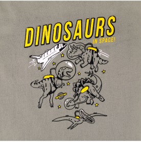 FIFFY DINOSAURS IN SPACE T-SHIRT SUIT