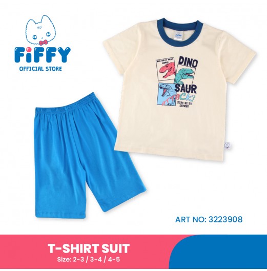 FIFFY DINOSAUR ATTACK T-SHIRT SUIT