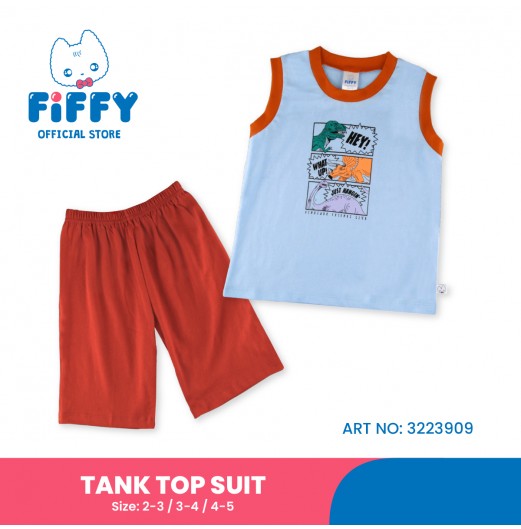 FIFFY DINOSAUR FRIEND CLUB TANK TOP SUIT