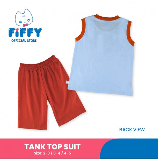 FIFFY DINOSAUR FRIEND CLUB TANK TOP SUIT