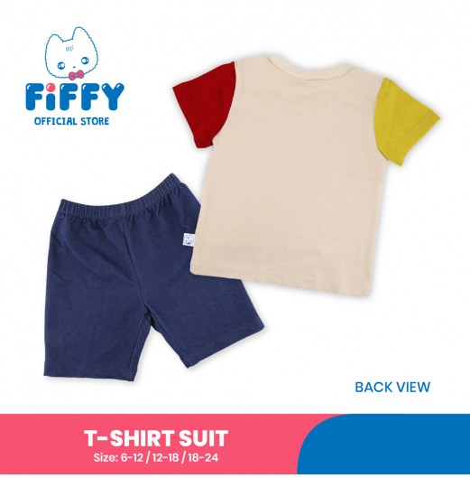 FIFFY CUTE SMILE T-SHIRT SUIT