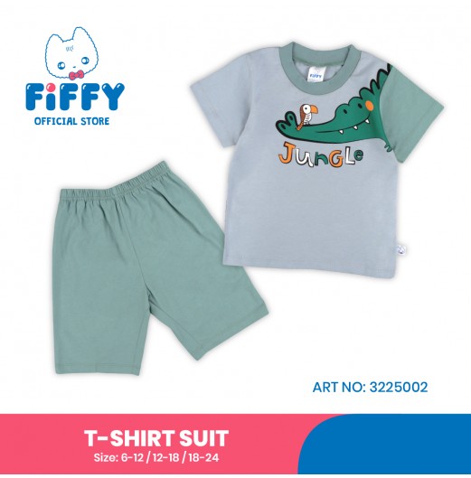 FIFFY JUNGLE T-SHIRT SUIT