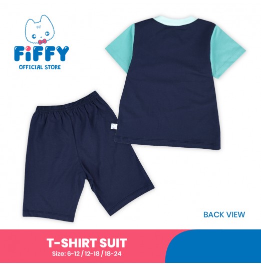 FIFFY BAJU BAYI EXPLORER T-SHIRT SUIT (3225007)