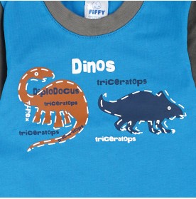 FIFFY BAJU BAYI TRICERATOPS T-SHIRT SUIT (3225008)