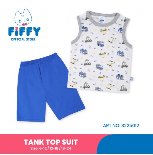 FIFFY VROOM VROOM EXPLORER BAJU BAYI TANK TOP SUIT (3225012)