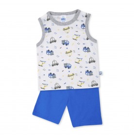 FIFFY VROOM VROOM EXPLORER BAJU BAYI TANK TOP SUIT (3225012)