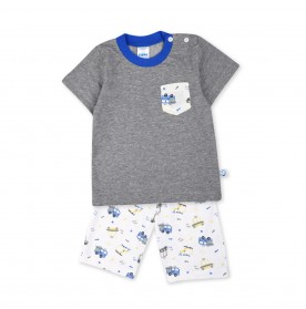FIFFY TINY WHEELS POCKET BAJU BAYI T-SHIRT SUIT (3225013)