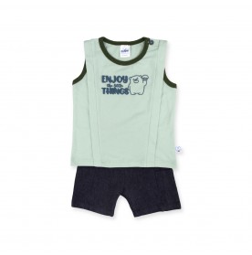 FIFFY ENJOY THE LITTLE THINGS TANK TOP SUIT