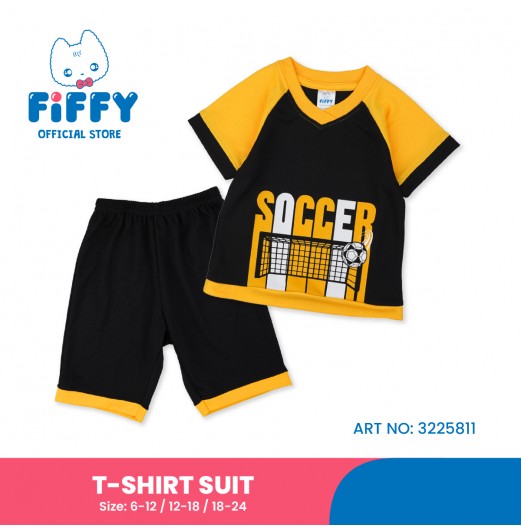 FIFFY BAJU BAYI SOCCER T-SHIRT SUIT (3225811)