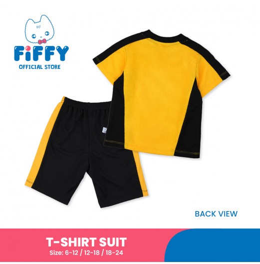 FIFFY BAJU BAYI LOVE FOOTBALL T-SHIRT SUIT (3225812)