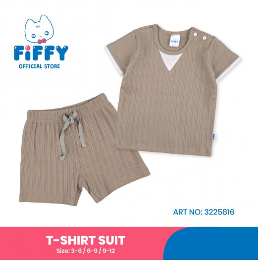 FIFFY COMFORT BAJU BAYI T-SHIRT SUIT (3225816)