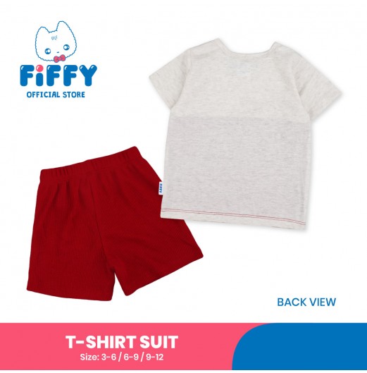 FIFFY PEEKABOO BAJU BAYI T-SHIRT SUIT (3225819)