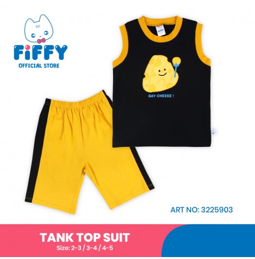 FIFFY SAY CHEESE TANK TOP SUIT (3225903)
