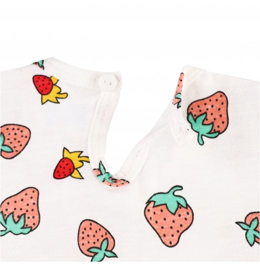 FIFFY PINKY STRAWBERRY LEGGING SUIT