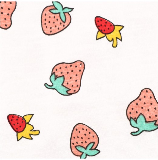 FIFFY PINKY STRAWBERRY LEGGING SUIT