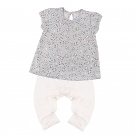 FIFFY FLOWER SWING LEGGING SUIT