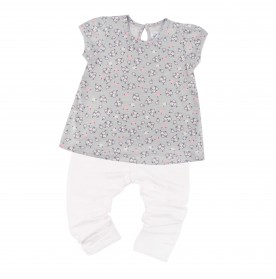 FIFFY FLOWER SWING LEGGING SUIT
