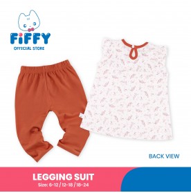 FIFFY PINKY SAKURA LEGGING SUIT