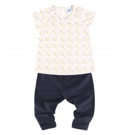 FIFFY POLKA DOTS LEGGING SUIT