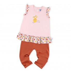 FIFFY LITTLE LEMON LEGGING SUIT
