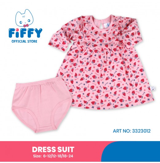 FIFFY LOVE BERRY DRESS SUIT