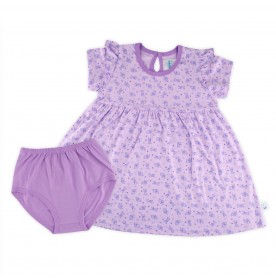 FIFFY PURPLISH RABBIT DRESS SUIT