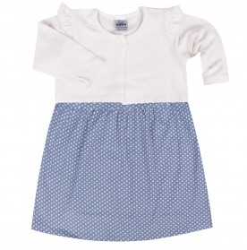 FIFFY BAJU BAYI CHIC STYLE CARDIGAN DRESS SET (3323807)