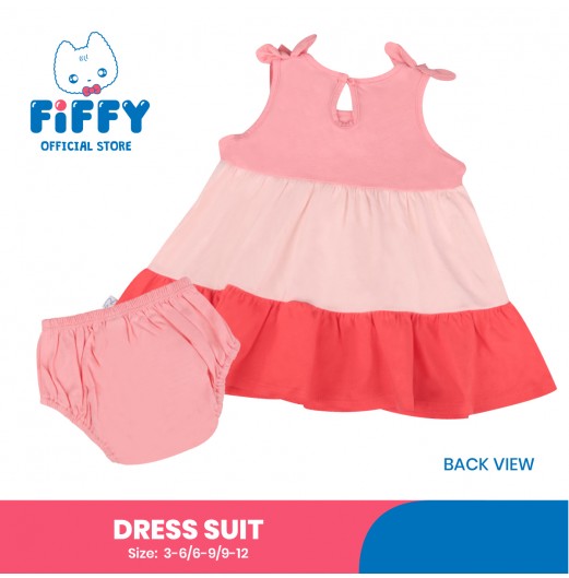 FIFFY PINKY RED DRESS SUIT