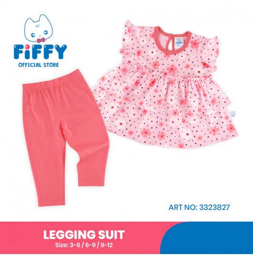 FIFFY SWEETHEART BLOSSOM LEGGING SUIT