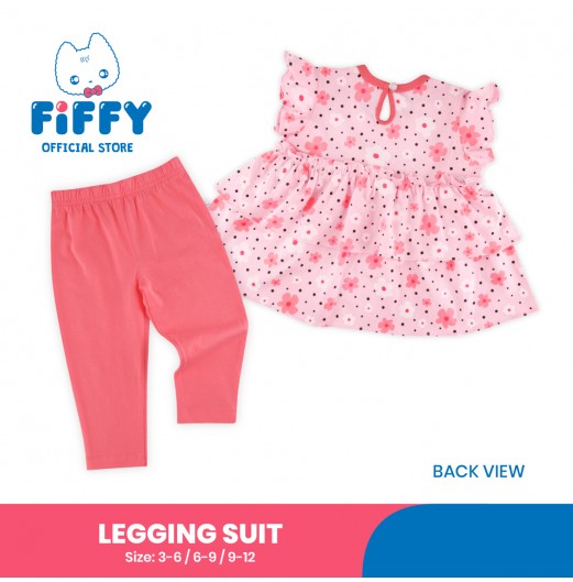 FIFFY SWEETHEART BLOSSOM LEGGING SUIT