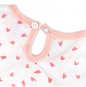 FIFFY  PINK LOVE LEGGING SUIT