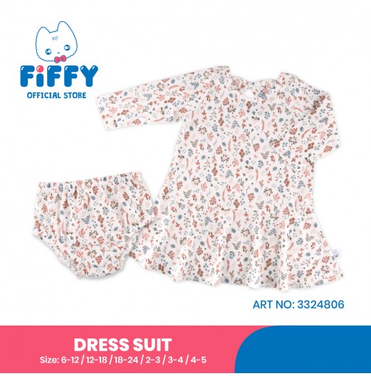 FIFFY FLORAL WISP DRESS SUIT