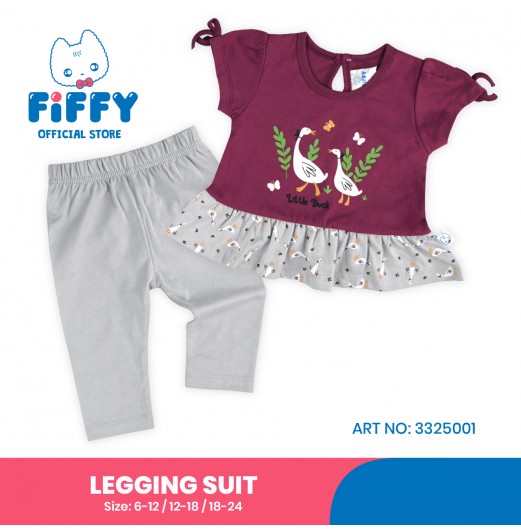 FIFFY BAJU BAYI LITTLE DUCK LEGGING SUIT (3325001)