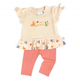 FIFFY BAJU BAYI LOVE BUTTERFLY LEGGING SUIT (3325001)