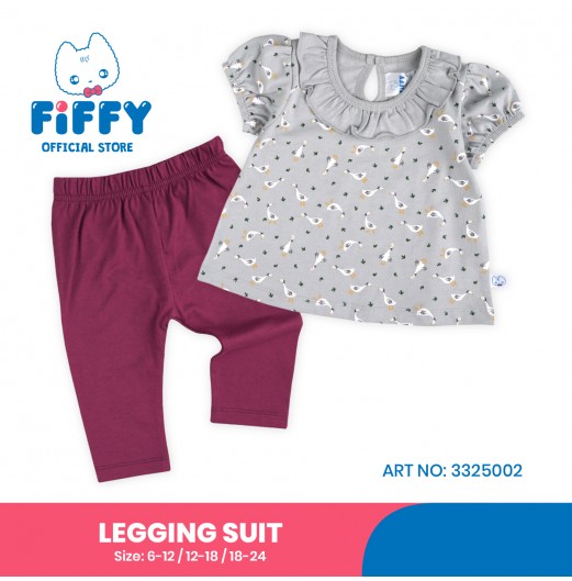FIFFY BAJU BAYI FLUTTER AND WADDLE LEGGING SUIT (3325002)
