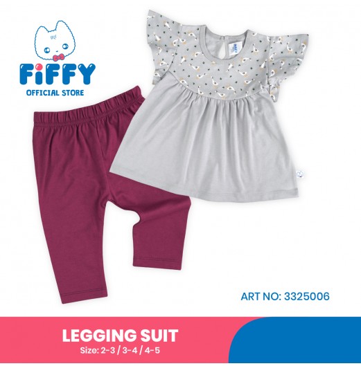 FIFFY BAJU BAYI FLUTTER AND WADDLE LEGGING SUIT (3325006)