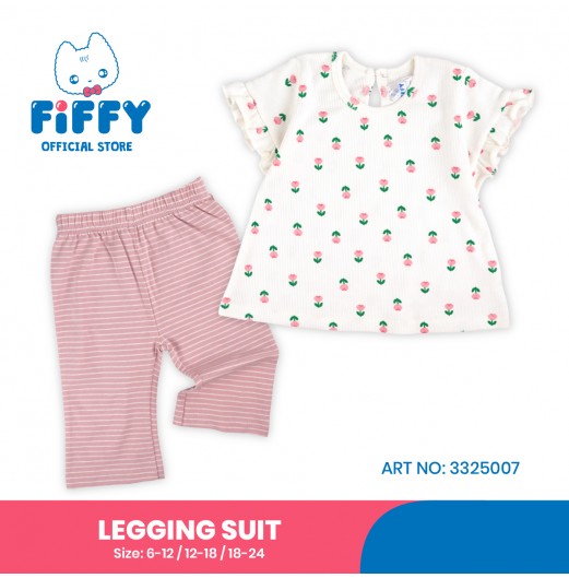 FIFFY LITTLE SUNSHINE BAJU BAYI LEGGING SUIT (3325007)