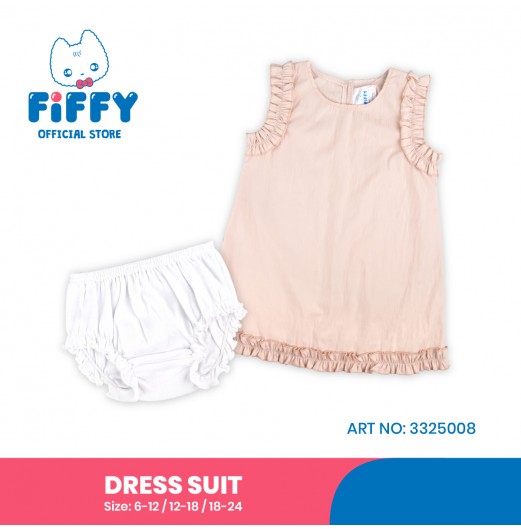 FIFFY VINTAGE RUFFLE BAJU BAYI DRESS SUIT (3325008)