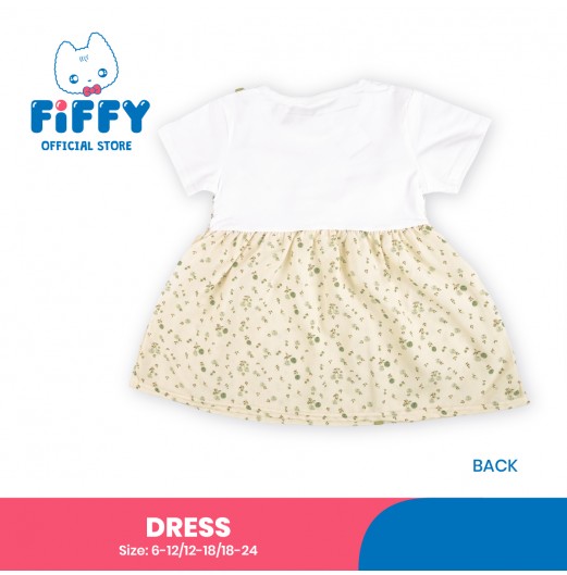 FIFFY PETAL WRAP BAJU BAYI DRESS (3325111)