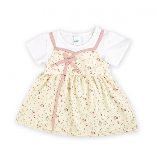 FIFFY PETAL WRAP BAJU BAYI DRESS (3325111)