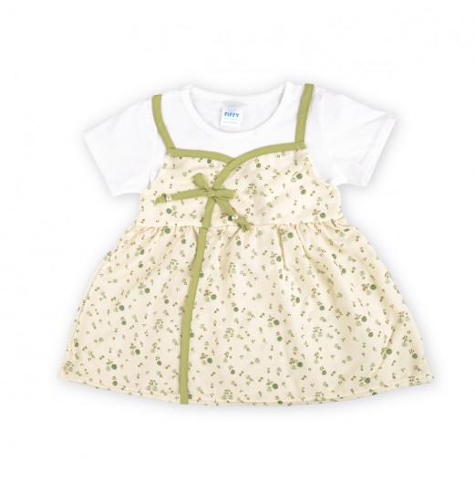 FIFFY PETAL WRAP BAJU BAYI DRESS (3325111)