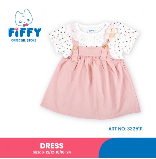 FIFFY SUNSHINE BLOOM BAJU BAYI DRESS (3325111)