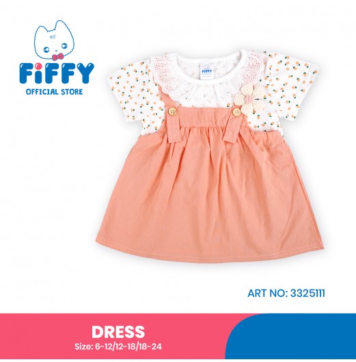 FIFFY SUNSHINE BLOOM BAJU BAYI DRESS (3325111)