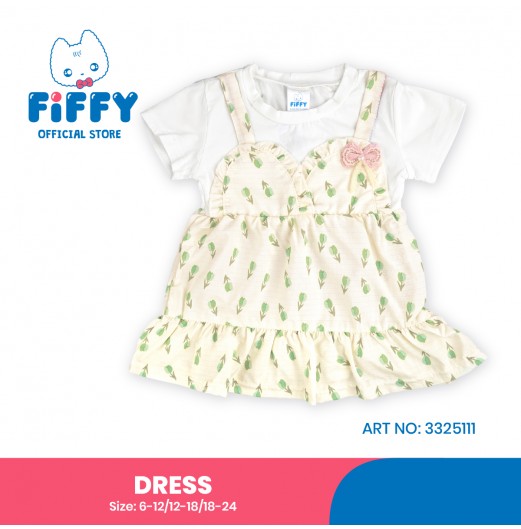 FIFFY SPRING KISSES BAJU BAYI DRESS (3325111)