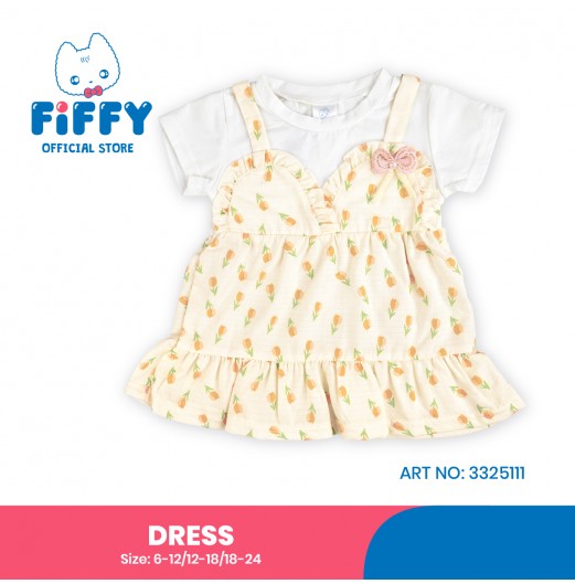 FIFFY SPRING KISSES BAJU BAYI DRESS (3325111)