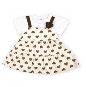 FIFFY MINI HEARTBEAT BAJU BAYI DRESS (3325111)