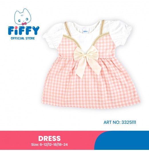 FIFFY CLASSIC CUTIE BAJU BAYI DRESS (3325111)