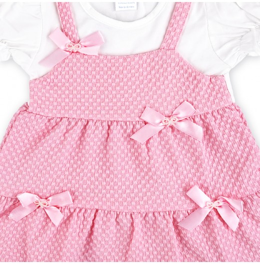 FIFFY CHARMING DREAMY BOW BAJU BAYI DRESS (3325111)