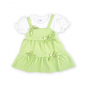 FIFFY CHARMING DREAMY BOW BAJU BAYI DRESS (3325111)