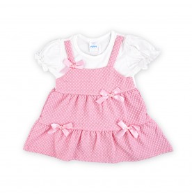 FIFFY CHARMING DREAMY BOW BAJU BAYI DRESS (3325111)